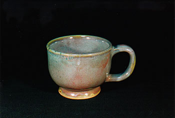 Peach bloom glaze mug-cup